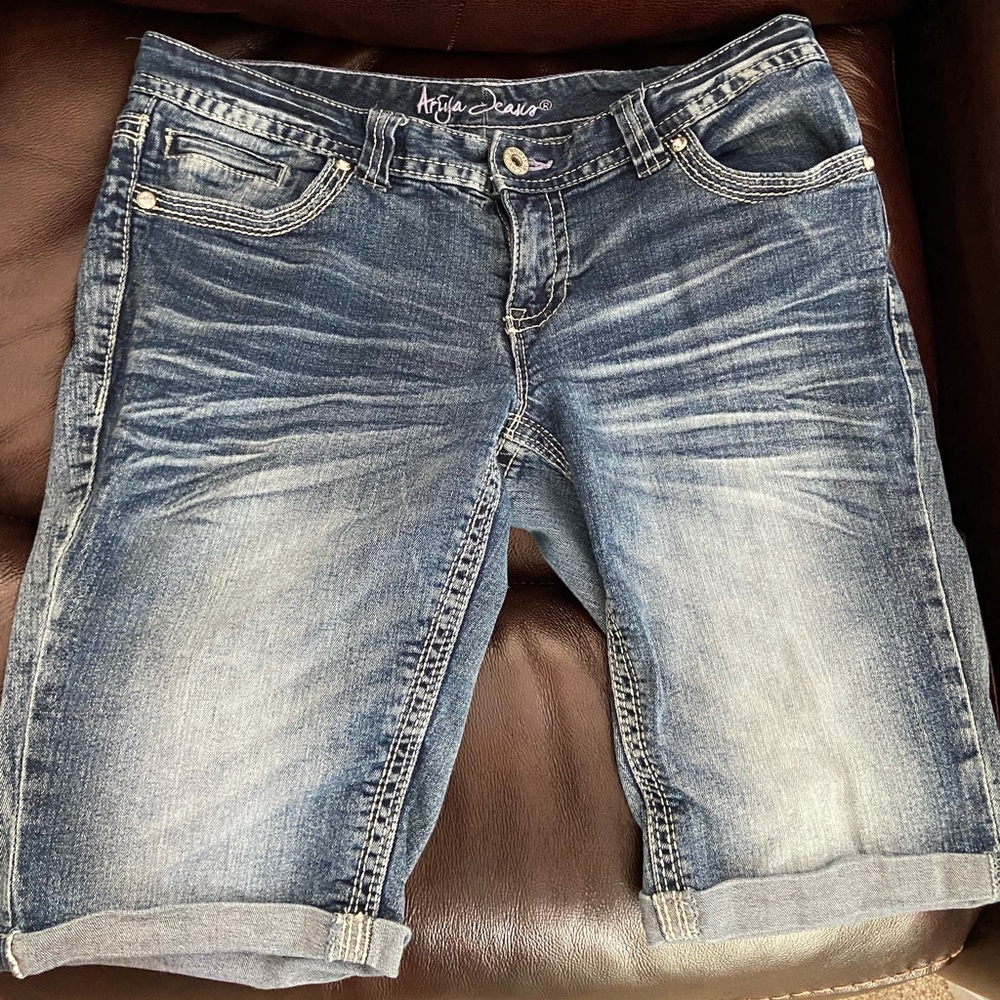 Cute bling shorts.  Size 9-10